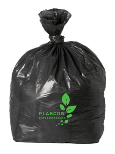 Black Biodegradable Bag