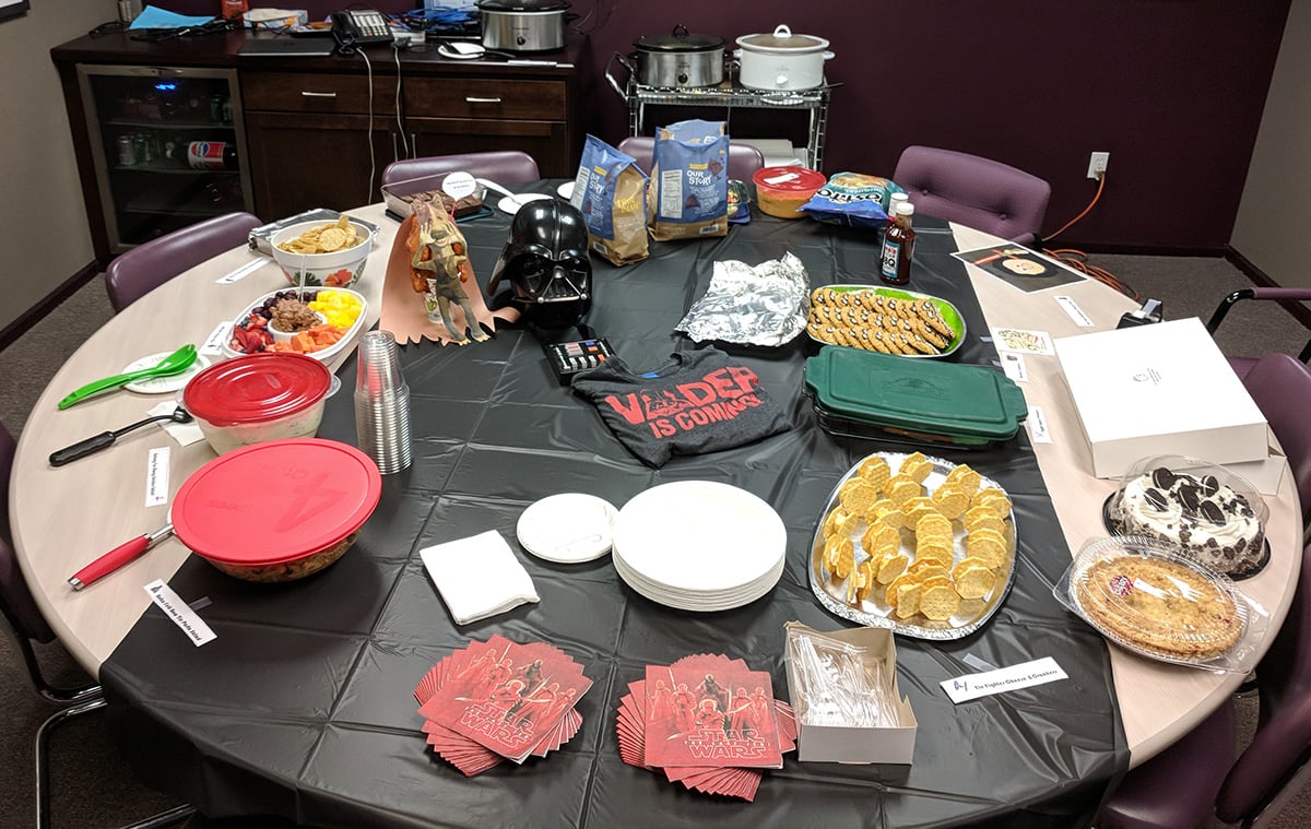 May The Fourth Be With You Potluck Lunch