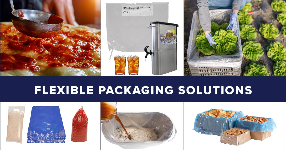 Plascon flexible packaging solutions: box liners, cook chill bags, Saftea iced tea urn Liners