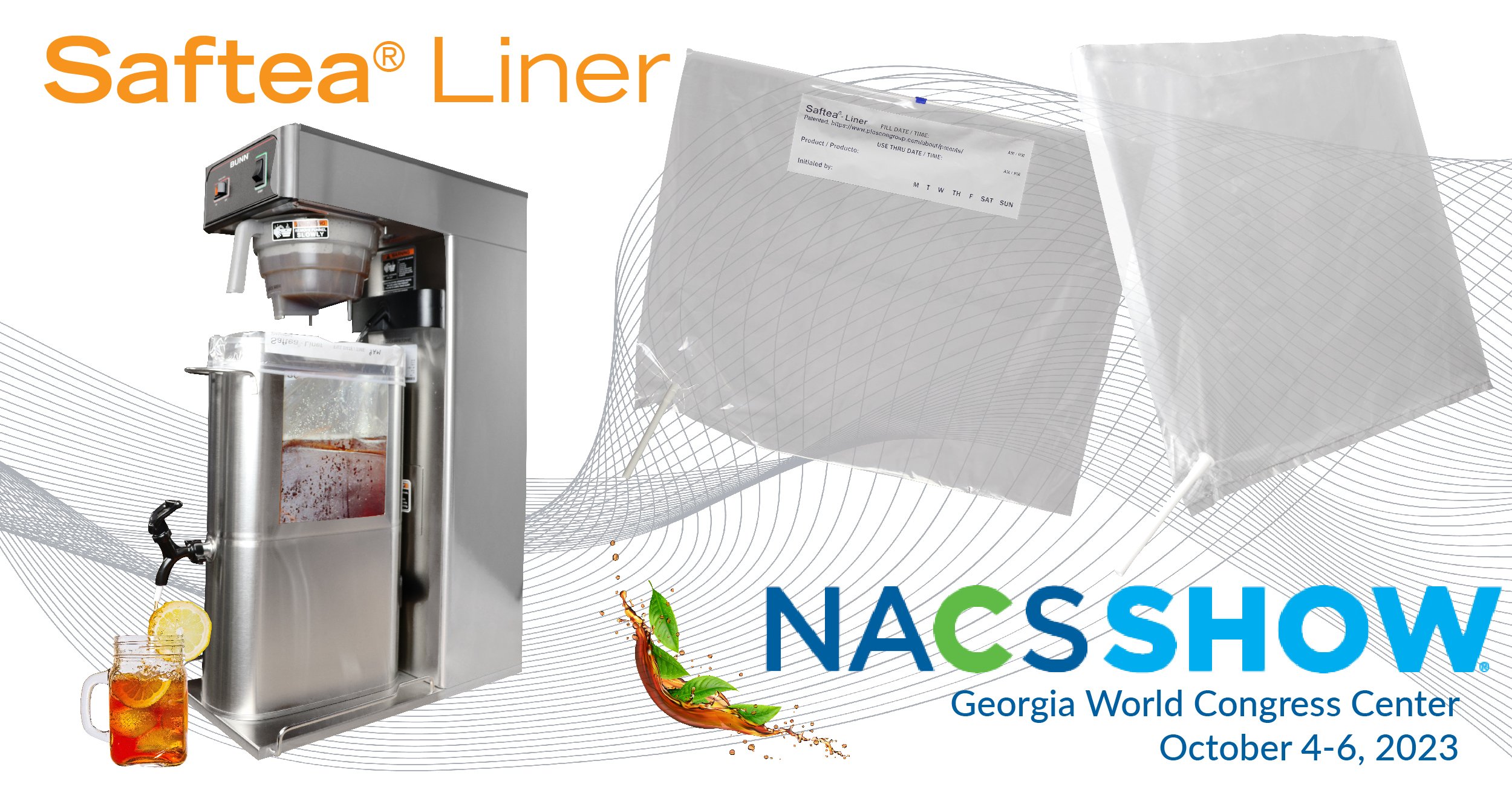 Saftea Liner exhibiting at NACS