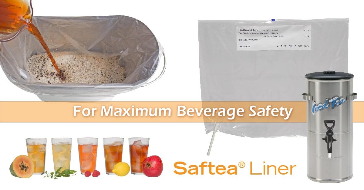 Saftea® Liner provides maximum beverage safety
