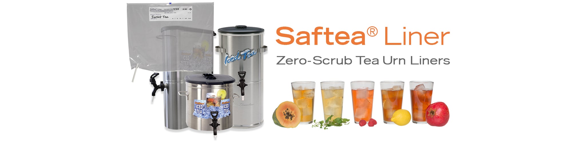 Saftea® Liner Zero Scrub Tea Urn Liners