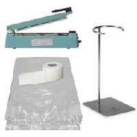 Cook Chill Starter Set with Ring Stand & Hand Sealer