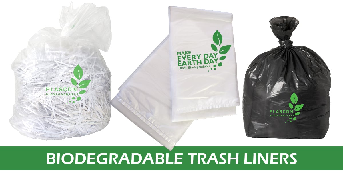 biodgradable trash liners