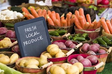 farmers market produce