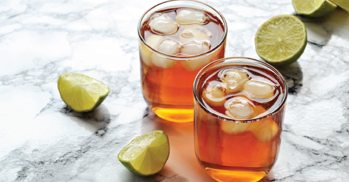 glasses of iced tea