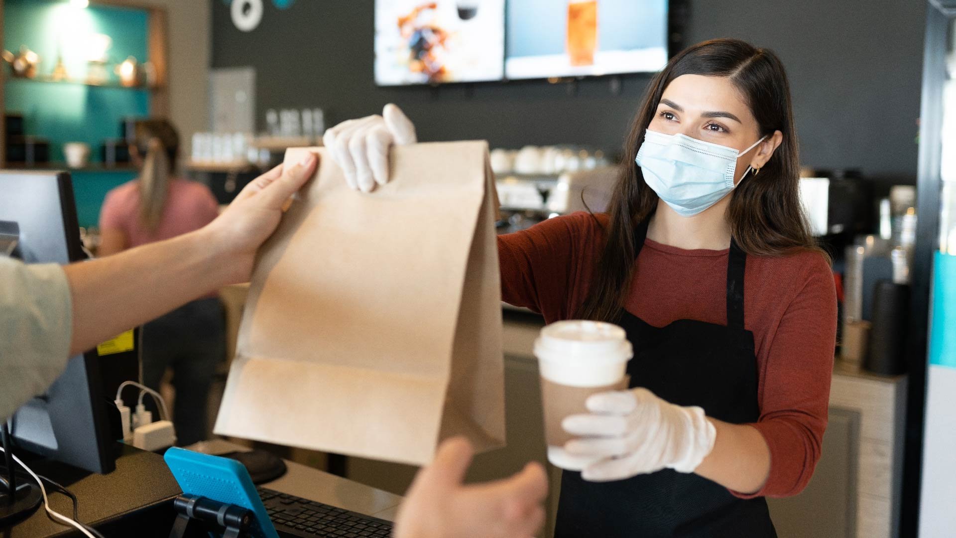 restaurant carryout facemask