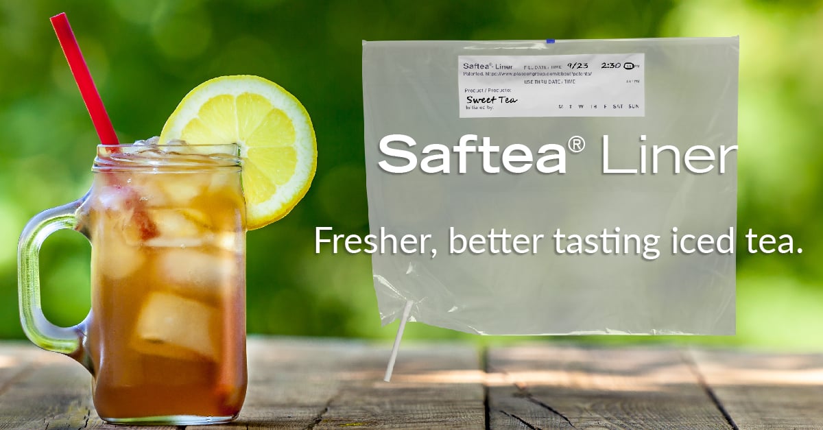 Saftea Liner for safer better tasting iced tea