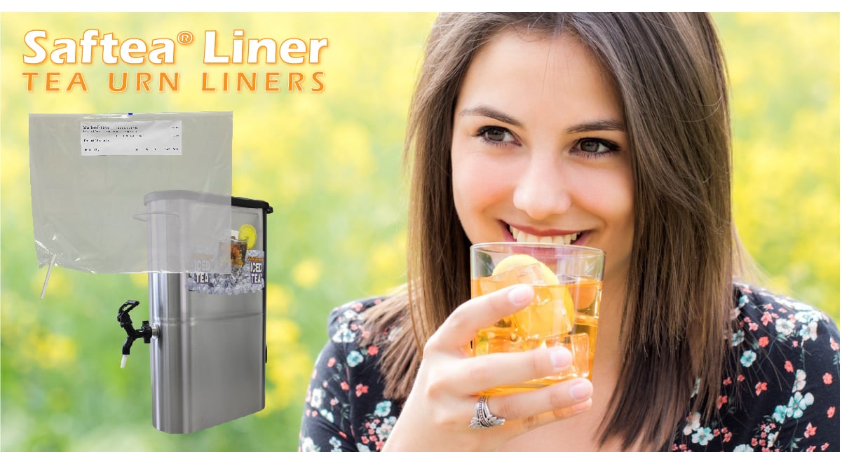 saftea liner provides fresh tasting iced tea