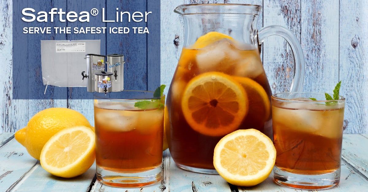 Serve the safest iced tea with Saftea Liner
